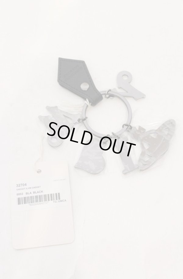 画像3: ヴィヴィアンウエストウッド 中古 / I LOVE V W ガジェットキーリング  ブラックｘレッド  O-25-06-15-044-gd-YM-OS (3)