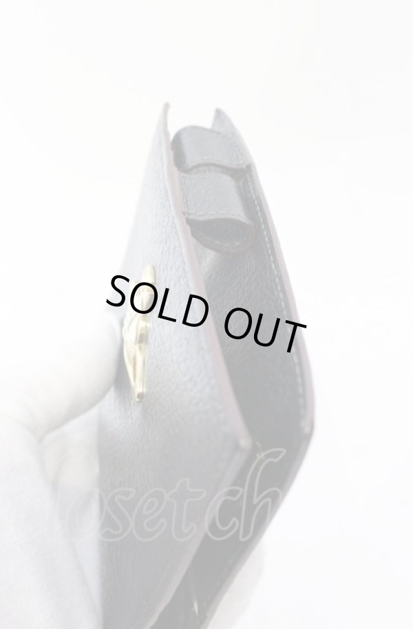 画像6: ヴィヴィアンウエストウッド 中古 / EXECUTIVE 手帳  ブラックｘゴールド  O-25-06-15-045-gd-YM-ZH (6)