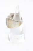画像3: ヴィヴィアンウエストウッド 中古 / Glass Squear リング M（約16号（裏抜キノ為） シルバー  O-25-06-15-049-ac-YM-OS (3)