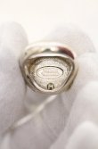 画像6: ヴィヴィアンウエストウッド 中古 / 旧エナメルオーブリング M（13号） シルバー  O-25-06-15-051-rg-YM-OS (6)