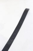 画像5: ヴィヴィアンウエストウッド 中古 / new bass Relief belt ベルト  ブラック×シルバー  O-25-06-15-055-gd-IG-OS (5)