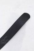 画像6: ヴィヴィアンウエストウッド 中古 / new bass Relief belt ベルト  ブラック×シルバー  O-25-06-15-055-gd-IG-OS (6)