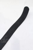 画像7: ヴィヴィアンウエストウッド 中古 / new bass Relief belt ベルト  ブラック×シルバー  O-25-06-15-055-gd-IG-OS (7)