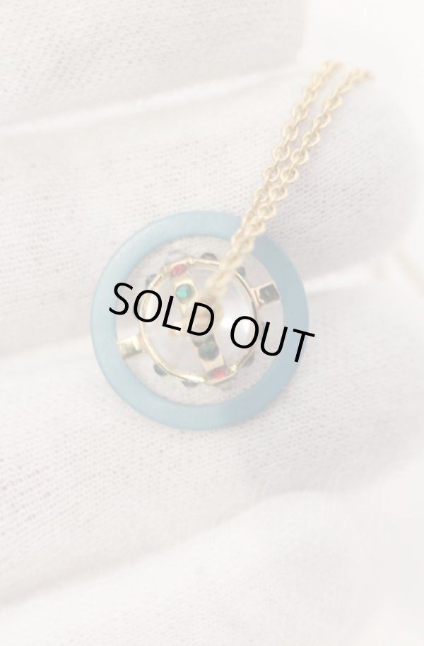 画像5: ヴィヴィアンウエストウッド 中古 / 【復刻】ヴィンテージタイニーオーブネックレス  ゴールドxブルー  O-25-06-15-057-nl-YM-OS (5)