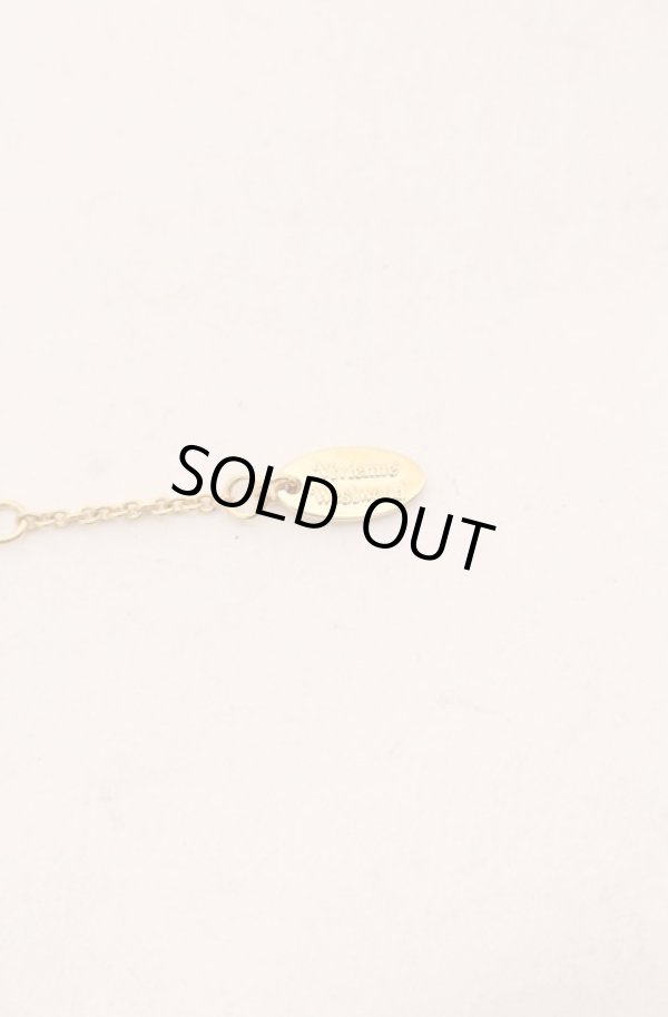 画像7: ヴィヴィアンウエストウッド 中古 / 【復刻】ヴィンテージタイニーオーブネックレス  ゴールドxブルー  O-25-06-15-057-nl-YM-OS (7)