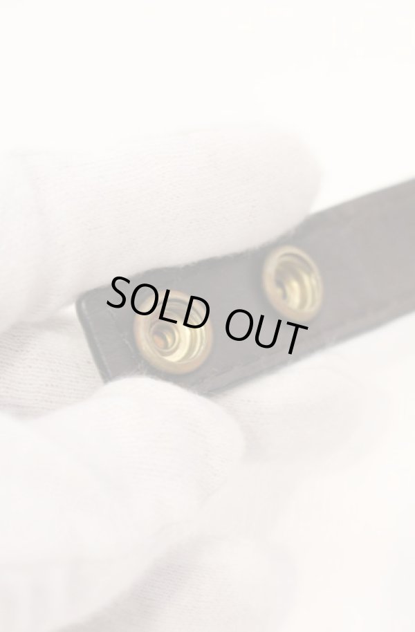 画像6: ヴィヴィアンウエストウッド 中古 / Acorn & Oakleaf レザーブレスレット  ブラウンxゴールド  O-25-06-15-058-ac-YM-OS (6)