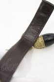 画像8: ヴィヴィアンウエストウッド 中古 / Acorn & Oakleaf レザーブレスレット  ブラウンｘゴールド  O-25-06-15-058-ac-YM-OS (8)