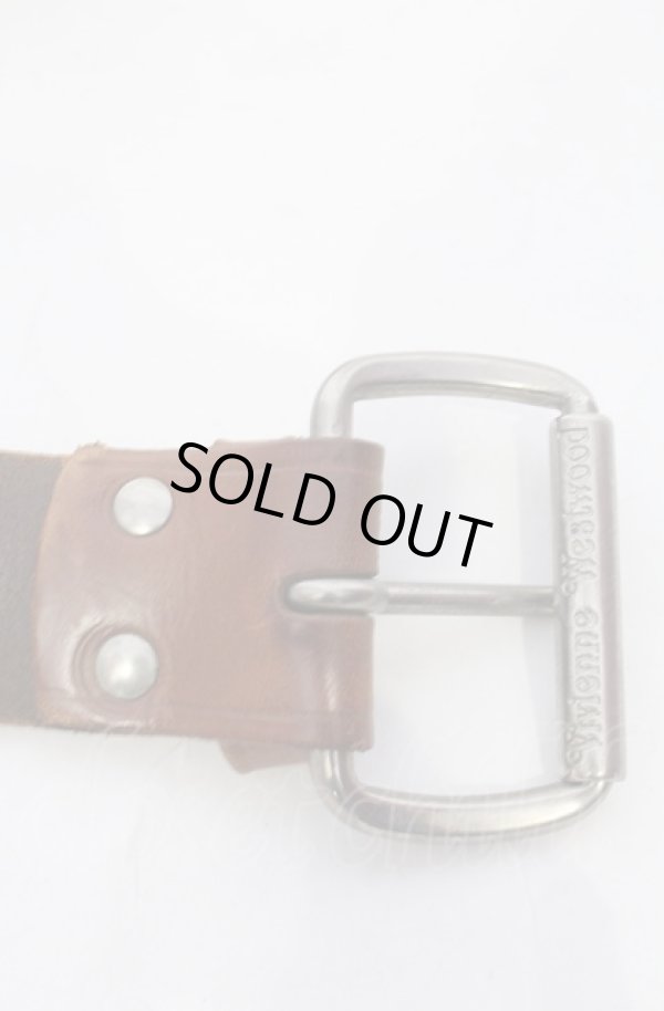 画像3: ヴィヴィアンウエストウッド 中古 / ローラーバックルベルト  ブラウン  O-25-06-15-061-gd-YM-OS (3)