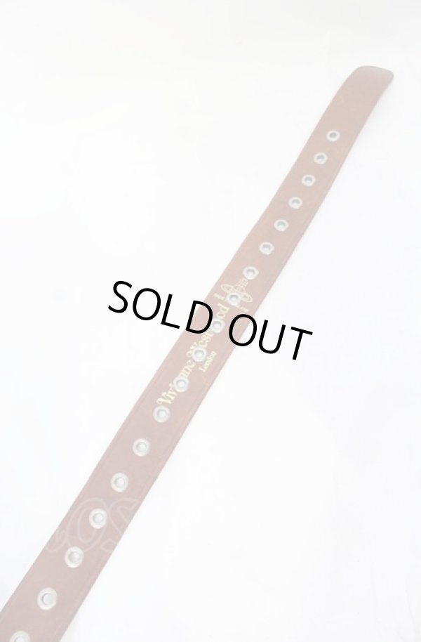 画像4: ヴィヴィアンウエストウッド 中古 / ローラーバックルベルト  ブラウン  O-25-06-15-061-gd-YM-OS (4)