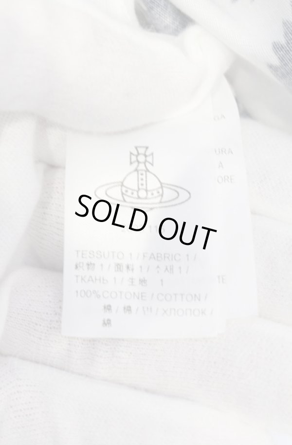 画像4: ANGLOMANIA 中古 / CLASSIC RANCH シャツ S ホワイトｘネイビー  O-25-06-15-006-sk-YM-ZH (4)