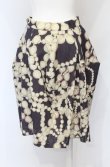 画像3: ヴィヴィアンウエストウッド 中古 / パールネックレスプリントスカート 2 ブラック  O-25-06-15-063-sk-YM-OS (3)