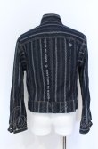 画像4: ヴィヴィアンウエストウッド 中古 / STRIPPED CASUAL デニムジャケット S インディゴ  O-25-06-15-001-co-YM-OS (4)