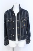 画像6: ヴィヴィアンウエストウッド 中古 / STRIPPED CASUAL デニムジャケット S インディゴ  O-25-06-15-001-co-YM-OS (6)
