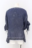 画像6: ヴィヴィアンウエストウッド Anglomania and Lee 中古 / ARMLETブラウス  インディゴ  O-25-06-15-011-bl-IG-OS (6)