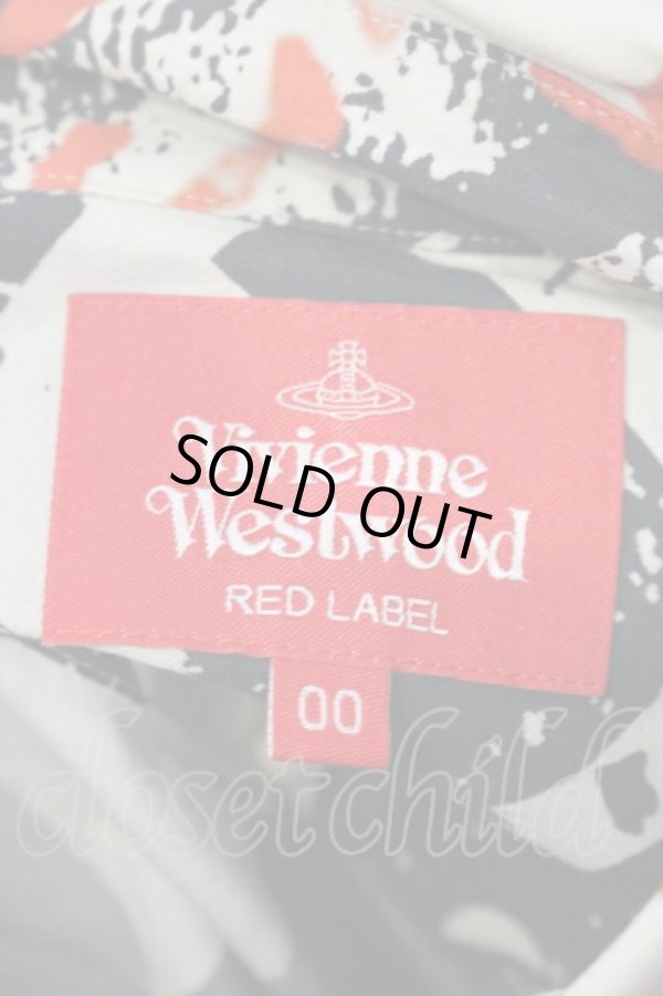 画像5: ヴィヴィアンウエストウッド 中古 / RUBBISH PRINT シャツワンピース 00 ベージュ  O-25-06-29-023-bl-YM-OS (5)