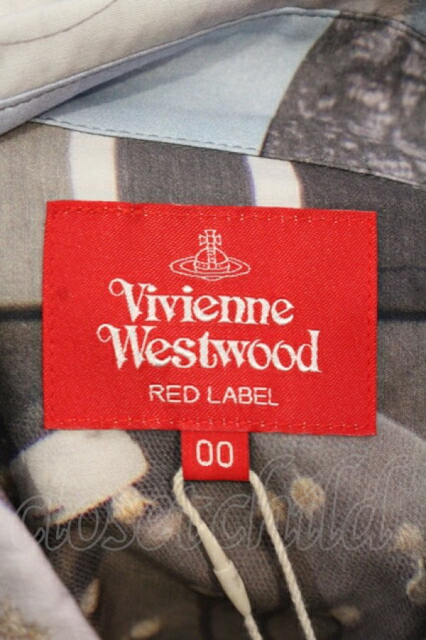 画像4: ヴィヴィアンウエストウッド 中古 / MOODBOARD オーバーサイズシャツ マルチ 00  O-25-06-29-024-bl-YM-OS (4)