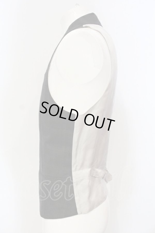 画像2: ヴィヴィアンウエストウッド MAN 中古 / タータンベスト 44 グレー  O-25-06-29-029-to-YM-OS (2)