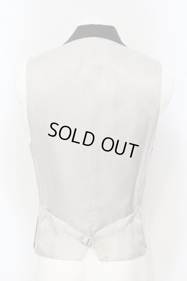 画像3: ヴィヴィアンウエストウッド MAN 中古 / タータンベスト 44 グレー  O-25-06-29-029-to-YM-OS (3)