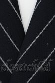 画像2: ヴィヴィアンウエストウッド MAN 中古 / ストライプジャケット 44 ネイビー  O-25-06-29-030-jc-IG-OS (2)