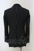 画像4: ヴィヴィアンウエストウッド MAN 中古 / ストライプジャケット 44 ネイビー  O-25-06-29-030-jc-IG-OS (4)