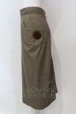 画像2: ヴィヴィアンウエストウッド 中古 / ビックオーブボタンミディスカート  ブラウン  O-25-06-29-004-sk-IG-OS (2)