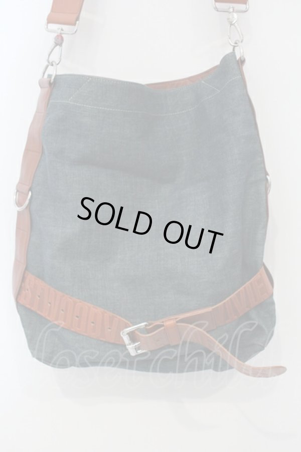 画像2: ヴィヴィアンウエストウッド 中古 / 3WAY　デニムバッグ  インディゴ  O-25-06-29-035-ba-YM-ZH (2)