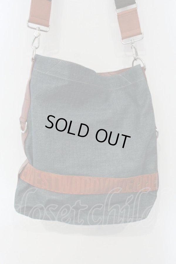 画像3: ヴィヴィアンウエストウッド 中古 / 3WAY　デニムバッグ  インディゴ  O-25-06-29-035-ba-YM-ZH (3)