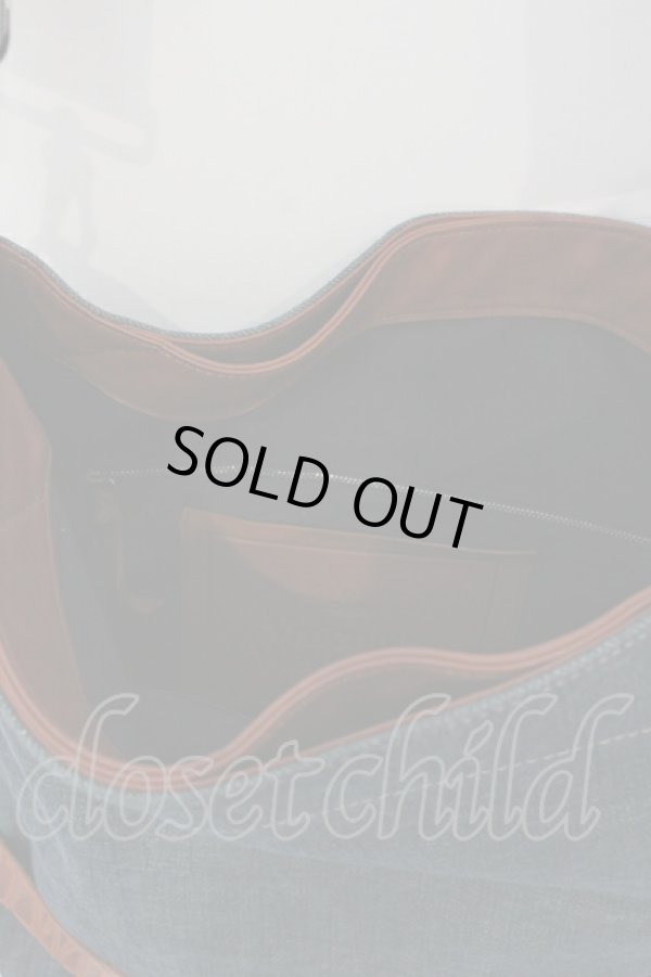 画像4: ヴィヴィアンウエストウッド 中古 / 3WAY　デニムバッグ  インディゴ  O-25-06-29-035-ba-YM-ZH (4)