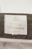 画像4: ヴィヴィアンウエストウッド 中古 / ビックオーブボタンミディスカート  ブラウン  O-25-06-29-004-sk-IG-OS (4)