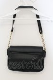 画像3: ANGLOMANIA 中古 / SOMERSET ショルダーバッグ  ブラックｘゴールド  O-25-06-29-036-ba-YM-OS (3)