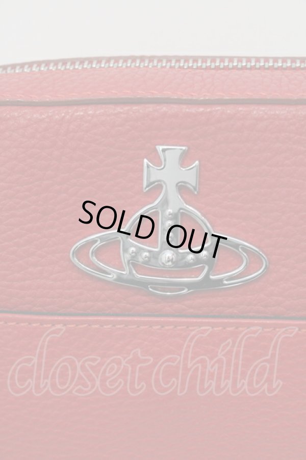 画像2: ヴィヴィアンウエストウッド 中古 / BAJOHANNAショルダーバッグ  レッド  O-25-06-29-037-ba-IG-ZH (2)