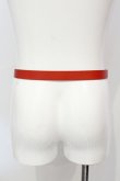 画像3: ヴィヴィアンウエストウッド 中古 / ナローレザーベルト  レッド  O-25-06-29-039-gd-YM-OS (3)