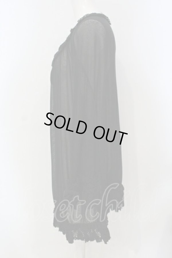 画像2: ヴィヴィアンウエストウッド 中古 / コットンレースワンピース 2 ブラック  O-25-06-29-011-op-YM-OS (2)