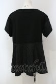 画像4: ヴィヴィアンウエストウッド 中古 / 切リ替エフレアTシャツ 2 ブラック  O-25-06-29-014-to-IG-OS (4)