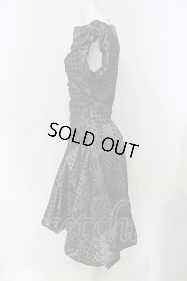 画像2: ヴィヴィアンウエストウッド 中古 / ロープジャガードドレス 1 シルバー  O-25-06-29-018-op-YM-OS (2)