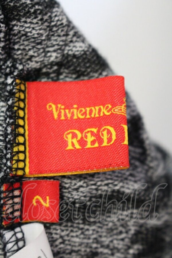 画像4: ヴィヴィアンウエストウッド 中古 / モノグラムショートスウェットスカート 2 グレー  O-25-07-06-019-sk-YM-ZY (4)