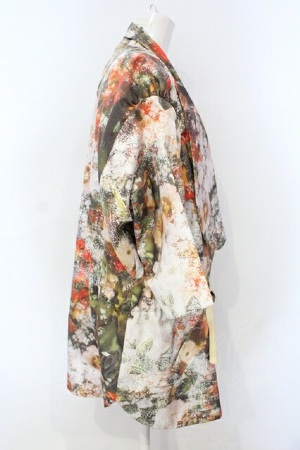 画像2: ヴィヴィアンウエストウッド 中古 / フラワー転写ガウンジャケット 00 40  O-25-07-06-020-co-YM-ZH (2)
