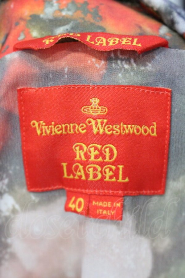 画像4: ヴィヴィアンウエストウッド 中古 / フラワー転写ガウンジャケット 00 40  O-25-07-06-020-co-YM-ZH (4)