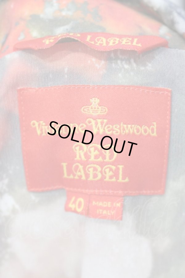 画像4: ヴィヴィアンウエストウッド 中古 / フラワー転写ガウンジャケット 00 40  O-25-07-06-020-co-YM-ZH (4)