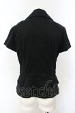画像3: ヴィヴィアンウエストウッド 中古 / 3B半袖ジャケット 3 ブラック  O-25-07-06-025-jc-YM-OS (3)