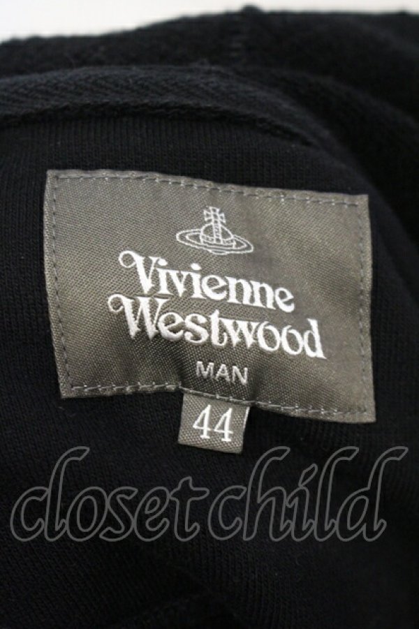 画像4: ヴィヴィアンウエストウッド MAN 中古 / SEA MONSTER ビッグパーカー 44 ブラック  O-25-07-06-026-to-YM-OS (4)