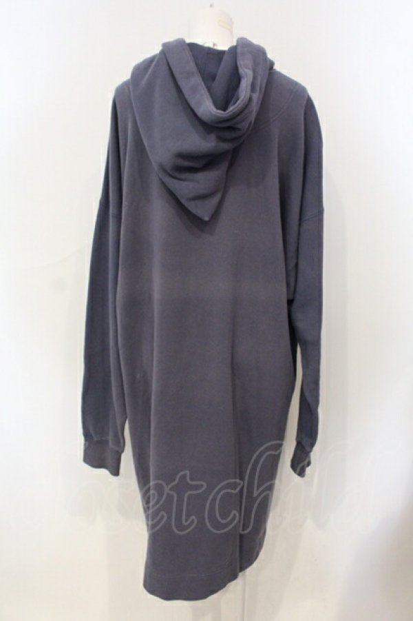 画像4: ANGLOMANIA 中古 / 短剣スウェットワンピース 38 ブルーグレイ  O-25-07-06-027-op-YM-ZY (4)