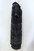 画像2: ヴィヴィアンウエストウッド 中古 / ブロックチェックシャツワンピース 2 グリーンｘダークグレー  O-25-07-06-028-op-YM-OS (2)