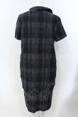 画像3: ヴィヴィアンウエストウッド 中古 / ブロックチェックシャツワンピース 2 グリーンｘダークグレー  O-25-07-06-028-op-YM-OS (3)