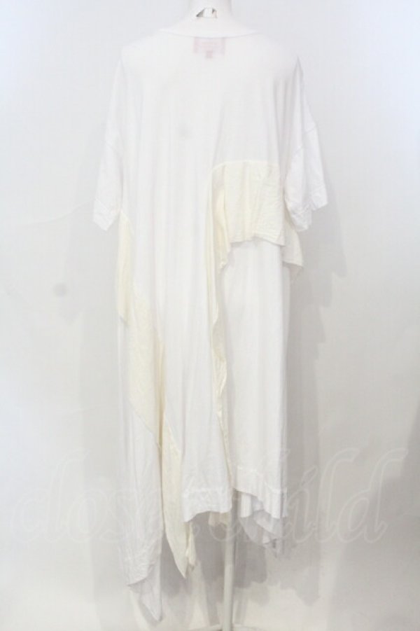 画像3: ヴィヴィアンウエストウッド 中古 / フリルカットロングワンピース 00 ホワイト  O-25-07-06-030-op-YM-ZY (3)
