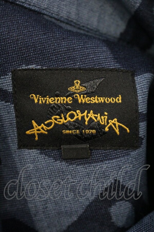 画像4: ANGLOMANIA 中古 / LOTTIE オーバーサイズシャツ XS インディゴ  O-25-07-06-031-bl-YM-ZH (4)