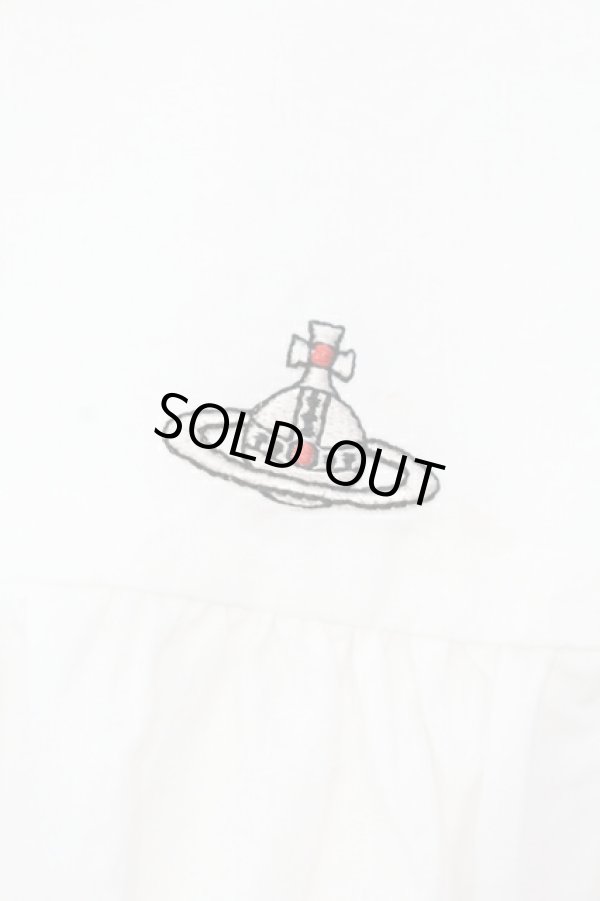 画像2: ヴィヴィアンウエストウッド 中古 / フリルシャツワンピース 00 ホワイト  O-25-07-06-033-op-YM-OS (2)