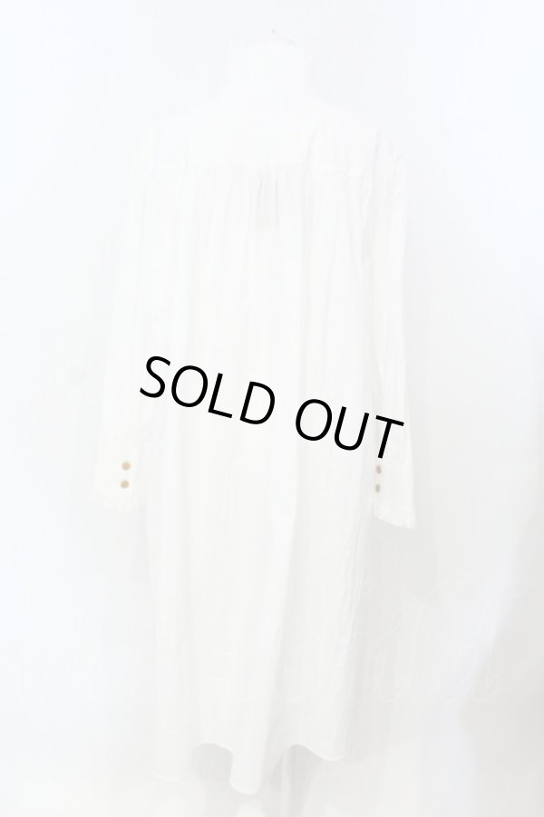 画像4: ヴィヴィアンウエストウッド 中古 / フリルシャツワンピース 00 ホワイト  O-25-07-06-033-op-YM-OS (4)