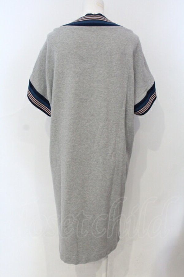 画像3: ヴィヴィアンウエストウッド 中古 / 【限定】PUNKATUREジャガードワンピース 2 グレーｘピンク  O-25-07-06-036-op-YM-OS (3)