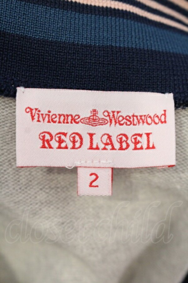 画像4: ヴィヴィアンウエストウッド 中古 / 【限定】PUNKATUREジャガードワンピース 2 グレーｘピンク  O-25-07-06-036-op-YM-OS (4)